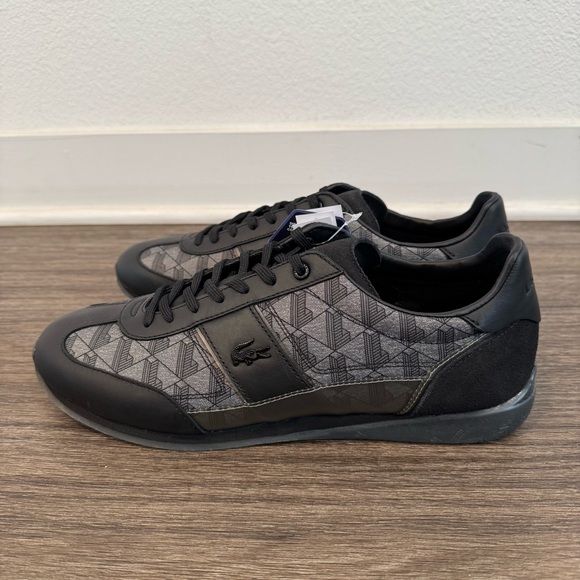 Lacoste Other - Lacoste Chaymon 125 2 CMA Mens Black Suede Lifestyle Sneakers Shoes Sz 10, 12